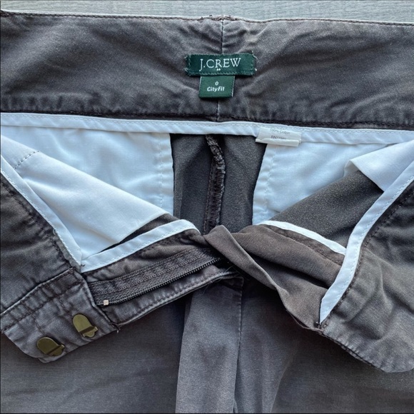 3/$30 J Crew CityFit Cuffed Chino Shorts Safari Natural - Picture 4 of 8